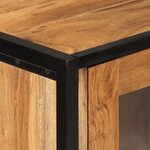 vidaXL Armoire de salle de bain 40x27x190 cm bois massif d'acacia