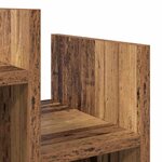 vidaXL Meuble d'appoint Bois ancien 60 x 26 x 60 cm Bois d'ingénierie