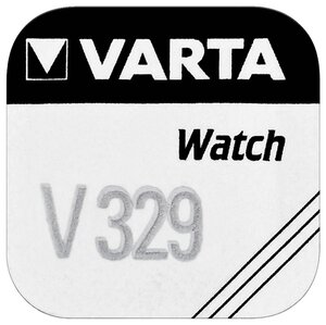 pile oxyde argent pour montres V329 SR731SW 1 55 Volt 36mAh VARTA