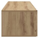 vidaXL Meuble TV mural 98 x 41 x 30 cm Chêne artisanal