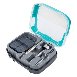 wolfcraft Jeu de trous de charnière 5 Pièces 35 mm