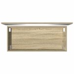 vidaXL Ensemble de meubles de salle de bain 2 Pièces chêne sonoma
