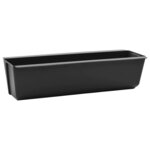 vidaXL Caisses à fleurs pour palettes Euro 12 pc Noir Polypropylène