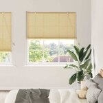 vidaXL Stores et Occultants Naturel 140 x 220 cm Bambou