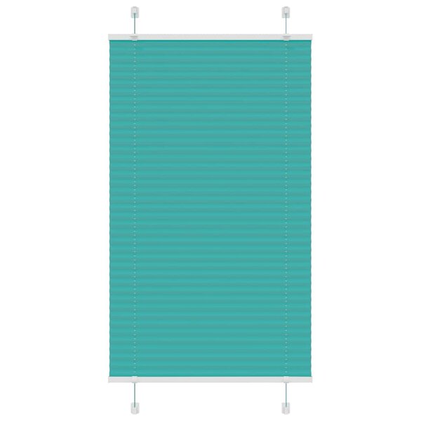 vidaXL Store plissé vert pétrole 80x150 cm largeur du tissu 79 4 cm