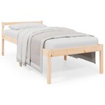 vidaXL Lit pour personne âgée sans matelas 90x190 cm