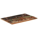 vidaXL Dessus de table rectangulaire 60x90 cm 25-27 mm Bois récupéré