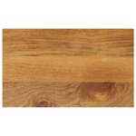 vidaXL Dessus de table 40x20x3 8 cm rectangulaire bois massif manguier