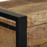 vidaXL Coffres de rangement 60 x 30 x 30 cm Bois de manguier massif