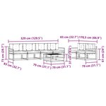 vidaXL Ensemble de canapés d'extérieur 6 pc Blanc et gris clair