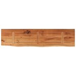 vidaXL Dessus de table 160x40x3 8 cm rectangulaire bois massif acacia