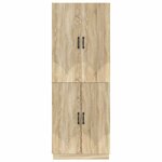 vidaXL Ensemble de Meubles 2 Pièces Chêne Sonoma Bois d'ingénierie