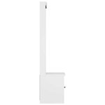 vidaXL Portemanteau SANDNES blanc 45x40x159 5 cm bois massif pin