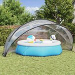 vidaXL Dôme de piscine Transparent 546 x 516 x 250 cm PVC