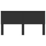 vidaXL Tête de lit Chêne noir 180 cm Bois d'ingénierie