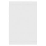 vidaXL Étagères murales cube 2 Pièces Blanc 60x15x23 cm Bois d’ingénierie
