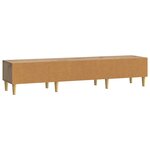 vidaXL Meuble TV 147 x 34 5 x 30 cm Chêne artisanal Bois d'ingénierie