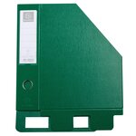 Porte-revues Pp - Dos 70mm - Livrés À Plat - 23x31cm - Vert Foncé - X 10 - Exacompta