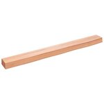 vidaXL Étagère murale marron clair 100x10x6cm bois chêne massif traité