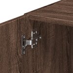 vidaXL Armoire murale chêne marron 40x42 5x40 cm bois d'ingénierie