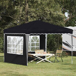 vidaXL Tente de fête pop-up 288 x 288 x 245 cm Anthracite Tissu Oxford