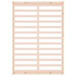 vidaXL Cadre de lit sans matelas 140x200 cm bois massif