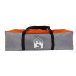 vidaXL Brise-vent de camping orange 366x152x152 cm imperméable