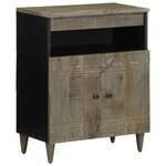 vidaXL Buffet 60x33x75 cm Bois massif de manguier