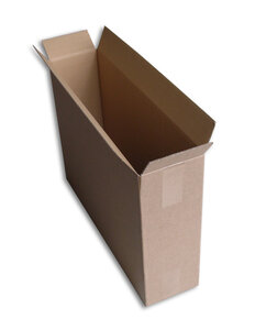 Lot de 5 boîtes carton (n°68a) format 600x150x440 mm