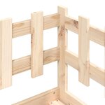 vidaXL Lit de jour sans matelas 90x190 cm bois de pin massif