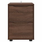 vidaXL Armoire de rangement Chêne brun 40 x 48 x 57 cm