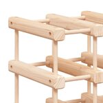vidaXL Casier à vin pour 42 bouteilles 68 5x23x68 5 cm pin massif