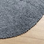 vidaXL Tapis shaggy PAMPLONA poils longs moderne bleu Ø 280 cm