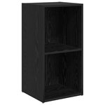 vidaXL Ensemble de meubles TV 6 Pièces Chêne noir 37 x 35 x 72 cm
