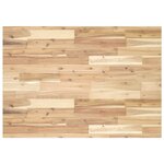 vidaXL Dessus de bureau non traité 120x70x2 cm bois d'acacia massif