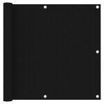 vidaXL Écran de balcon Noir 90x300 cm Tissu Oxford