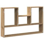 vidaXL Étagère murale chêne artisanal 99x15x60 cm bois d'ingénierie