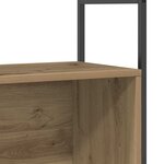 vidaXL Étagère chêne artisanal 80 x 30 x 78.5 cm Bois d'ingénierie
