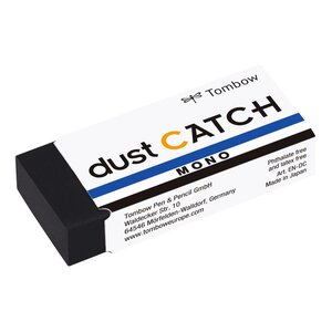 Gomme PVC sans Latex MONO dust CATCH Noir x 20 TOMBOW