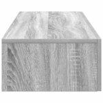 vidaXL Étagère murale avec tiroirs sonoma gris bois d'ingénierie