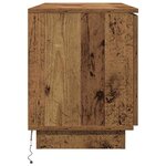 vidaXL Meuble TV Bois ancien 100x38x49 cm Bois d'ingénierie