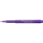 Stylo feutre Fineliner Broadpen pointe large violet FABER-CASTELL