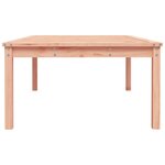 vidaXL Table de jardin 121x82 5x45 cm bois massif de douglas