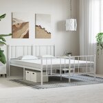 vidaXL Matelas en mousse blanc 160x200 cm 7 zones dureté 20 ILD