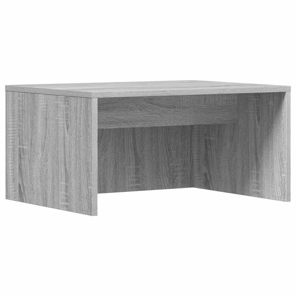 vidaXL Bureau mural Gris Sonoma 60 x 45 x 30 cm Bois d'ingénierie