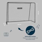 Hudora 76823 - But de football Solid 25