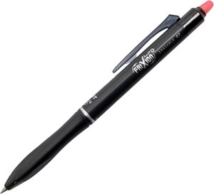 LOT de 12 Stylo effaçable Pilot Frixion Ball Plus - Pointe 0 7 mm et trait 0 35 mm - Rechargeable - 80   plastique recyclé - Rouge