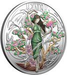 Pièce de monnaie en Argent 2 Dollars g 31.1 (1 oz) Millésime 2026 Four Seasons SPRING (PRÉCOMMANDE)