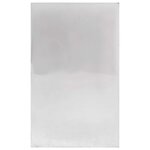 vidaXL Serre-livres 2 Pièces Argent 11 x 14 x 25 cm Aluminium
