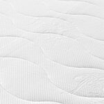 vidaXL Matelas à ressorts ensachés moyen 100x200 cm